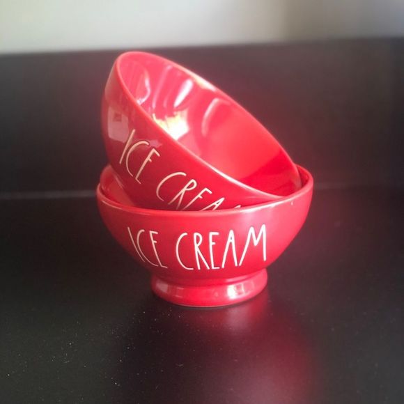 Rae Dunn Other - Rae Dunn Set of 2 Ice Cream Bowls